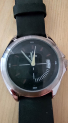 s.Oliver Herrenarmbanduhr   Edelstahlgehäuse   schwarzes Lederarmband   analog