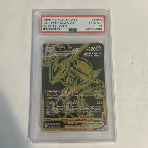 New ListingPOKEMON 2022 FA/RAYQUAZA VMAX SWORD & SHIELD SILVER TEMPEST #TG29