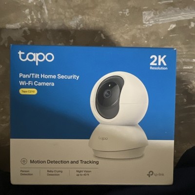 Tapo C210 2K Pan/Tilt Indoor Wi Fi IP Camera Motion Night 2 Way White
