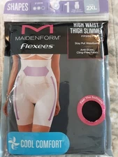 NEW SIZE 2XL WOMEN MAIDENFORM FLEXEES COOL COMFORT FIRM  Control THIGH SLIMMER