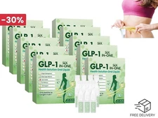 1-10X GLP-1 SIX-in-ONE Solution Oral Liquid - 7pcs/box Natural Herbal Digestive`