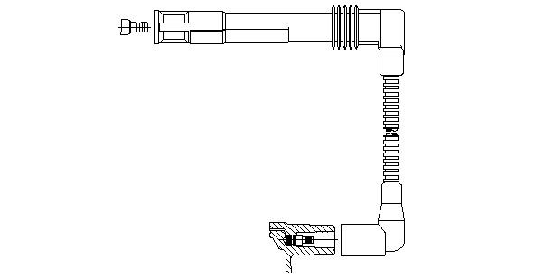 Bremi ZüNdleitung AnschlussausfüHrung Sae FüR Audi A6 4B C5 4A C4 A4-image