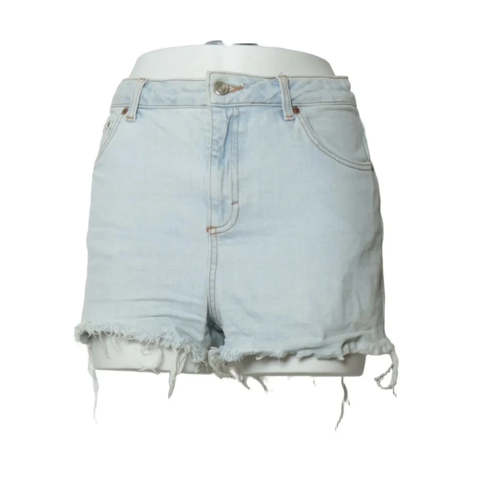 Topshop, Jeans Shorts, Größe: 40, model: mom, Blau #xL2 - Bild 1 von 4