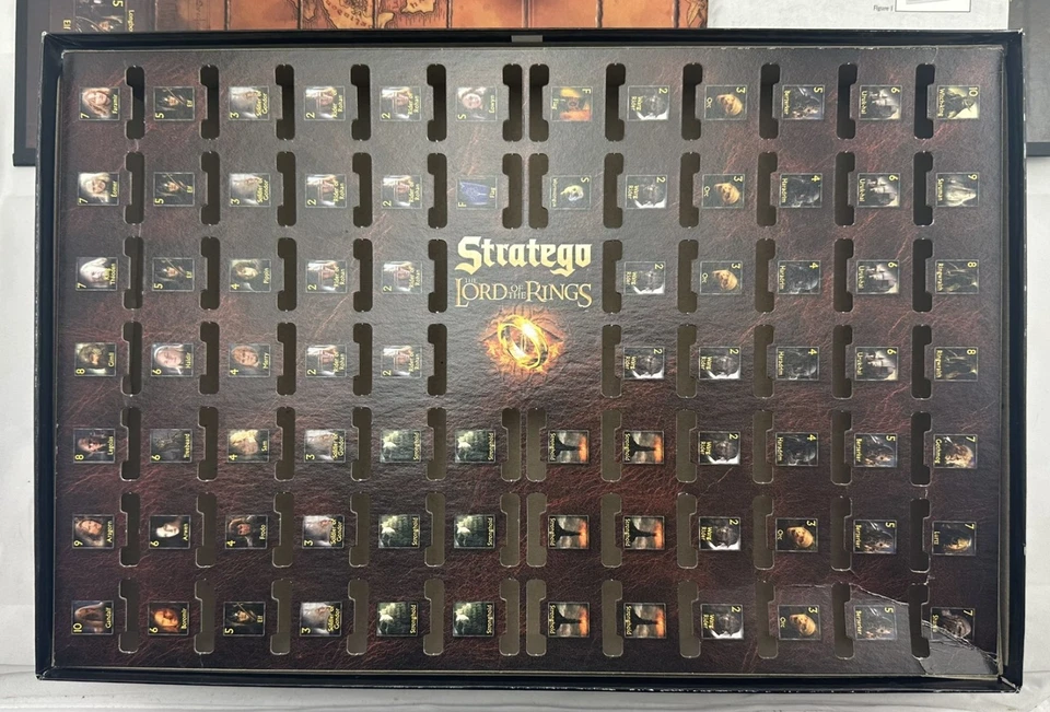 2004 Lord of the Rings Stratego Game Complete in Great Condition FREE SHIPPING - Image 2 of 4