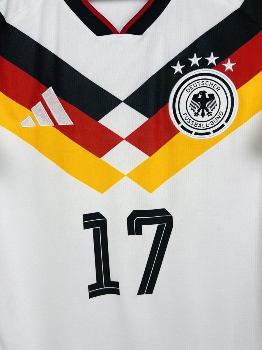 GERMANY TEAM 2026 HOME WORLD CUP ADIDAS SOCCER JERSEY WIRTZ #17