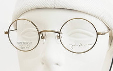 John Lennon Round Eyewear Glasses Frame JL-1124 col. ATGold 40 24-145 W/Case