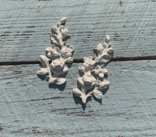 SHABBY CHIC ROSE VITI / COPPIA Applique mobili onlay modanature FLESSIBILI!