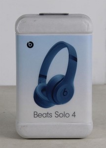 Beats Solo 4 - Écouteurs Bluetooth à l'oreille sans fil - Bleu d'ardoise - Scellé