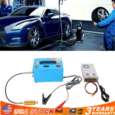 #ad #ad 4500PSI PCP Air Compressor Auto Stop 12V 110V for Paintball Diving Tanks 250W $146.33