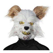ADULT PUPPY DOG TERRIER MASK HALLOWEEN LATEX COSTUME MR131671
