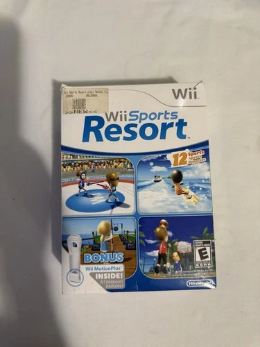 Wii Sports Resort Box Set/CIB/Tested/Working/damage To Box