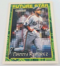 1994 Topps Manny Ramirez #216 Future Stars Cleveland Indians Baseball Card