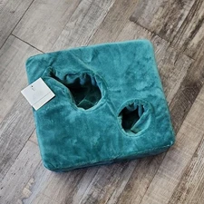 Sofa Buddy Green Cup & Snack Holder Couch Caddy Two Openings Chip Holder Remote