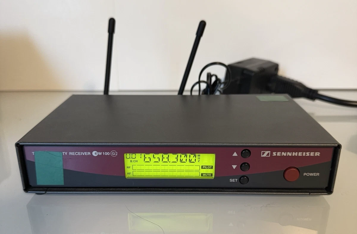 Sennheiser EW 100 G4-ME2 Wireless Lavalier Microphone System; Band A 516 558 Mhz