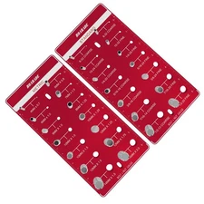 Mini Thread Checker Metric and Imperial Thread Checker That Can be Used Separ...