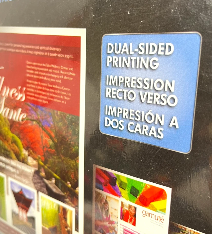 HP Brochure Flyer Paper Laser 8.5x11 Matte White 150 Sheets 40lb/150g Q6543A - Image 3 of 4