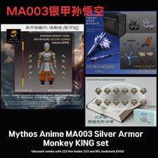 KONG Studio 1/12 Mythos Anime MA003 Son Goku Sliver Armor Action Figure Model