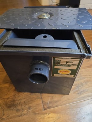 #ad John Boos GT 8 Grease Trap Interceptor 8 lbs Oil Grease Cap. 4 GPM Flow PDI Cert $125.00