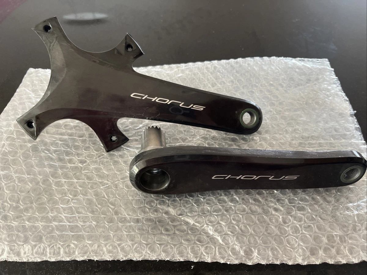 Platos y bielas Campagnolo de carbón para bicicletas con doble | Compra online en