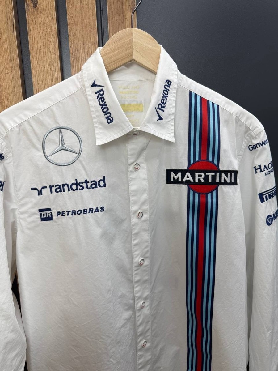Hackett Williams Martini Racing Shirt White Mens View 2