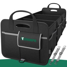 Heavy-Duty Trunk Organizer for SUV, Car, Minivan - 92L Large Collapsible Car ...
