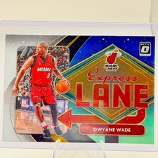 Dwyane Wade 2020-21 Donruss Optic Miami Heat Express Lane Insert #19