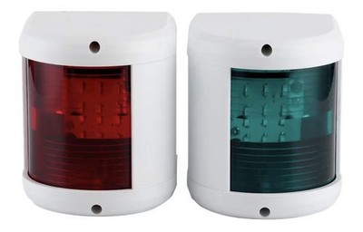 LED Boot Navigationslichter Set rot grün 12V 24V IP66 Marine Yacht Paar