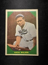 1960 Fleer Baseball Greats #48 Hack Wilson HOF Phillies