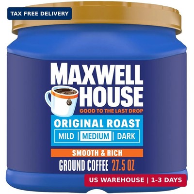 Maxwell House 27.5oz Ground Coffee Medium Original Roast