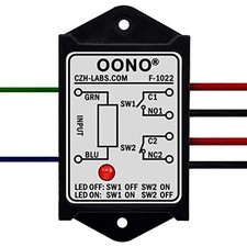 DPST 1NO 1NC 8Amp Power Relay Module Control Voltage AC/DC 12V