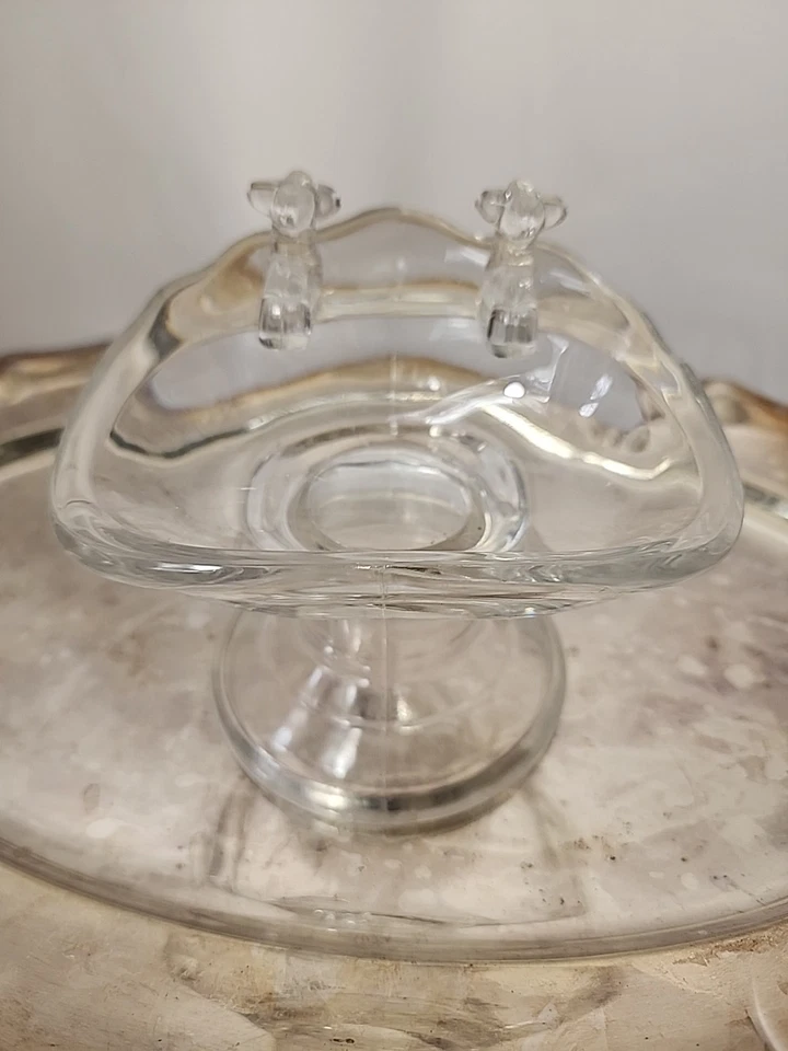 Jabonera Pedestal Fregadero Plástico Transparente Country Foto 3 de 4