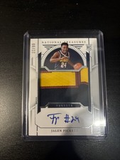 2023-24 Panini National Treasures Jalen Pickett RC AUTO True RPA /99