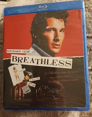 Breathless (Blu-ray) 1983 Richard Gere. OOP. Shout Factory. Brand New