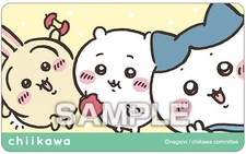 Chiikawa Sticker Set with Gummy Included, Reusable, Matte Finish, 50x82mm Ensky