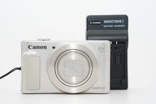 [Very Good] Canon PowerShot SX620 HS White 20.2MP 25x Zoom w/ Charger Japan