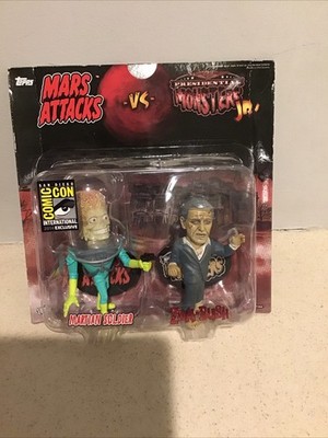 2014 SDCC Exclusive Mars Attacks Presidential Monsters JR Zom-Bush NEW NIP Rare