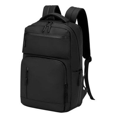 Waterproof Laptop Backpack for Men & Women, Flight Approved Anti-Theft Black
