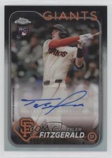 2024 Topps Chrome Update Auto Refractor /499 Tyler Fitzgerald #AC-TF Auto pe8
