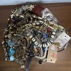 Vintage & Modern Jewelry 3 LB Lot Costume Repair Crafts Repurpose Junk Drawer