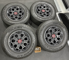 Toyota 18" TRD Pro Tundra Sequoia 4Runner OEM Black BBS Wheels Tires Rims TPMS