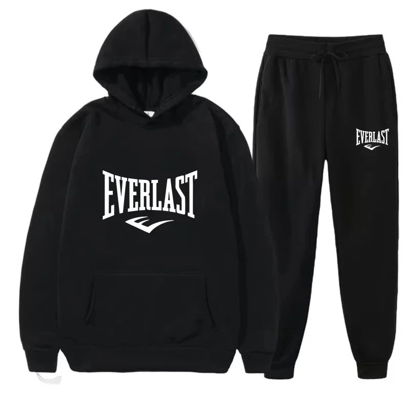 2025 New Fashion Hoodie EVERLAST Men's Sportswear Solid Blazer Men's.