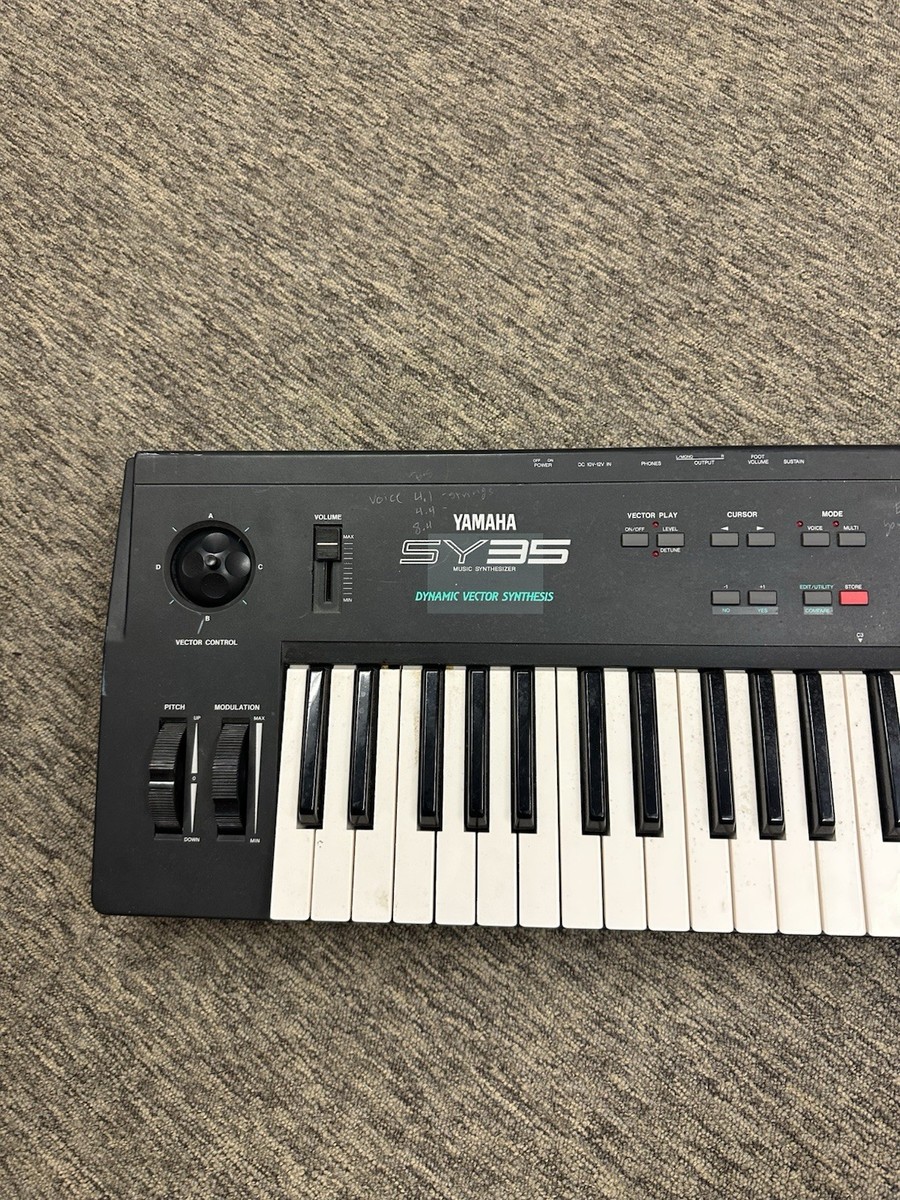 YAMAHA ヤマハ SY35 デジタルベクター シンセサイザー ヤマハ | SY35 - シンセサイザー - 概要