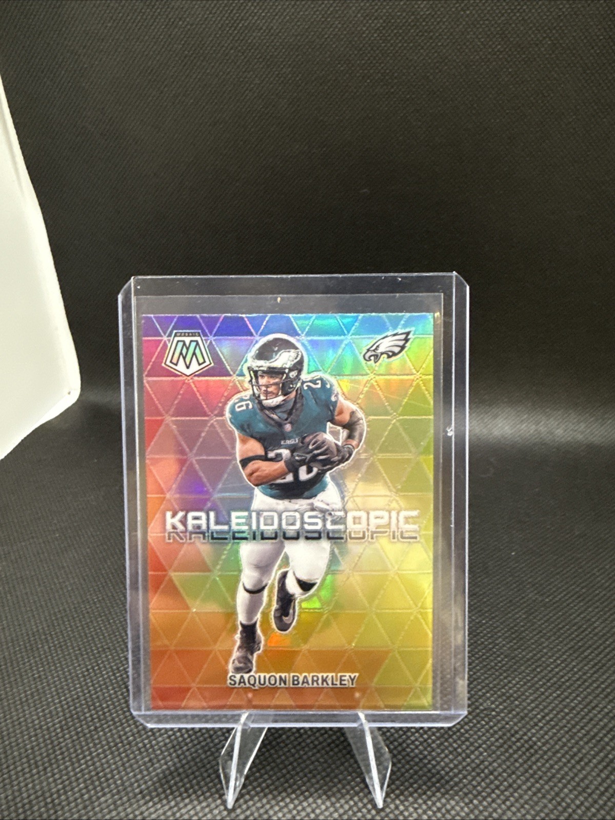 2024 Panini Mosaic Saquon Barkley Kaleidoscope Case Hit SSP #2 Eagles