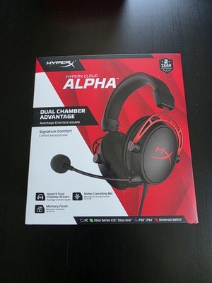 HyperX Cloud Alpha - wired - Gaming Headset schwarz/rot  +++ SEHR GUT / FAST NEU