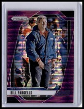 2024 Panini Prizm #221 Bill Parcells Purple Pulsar