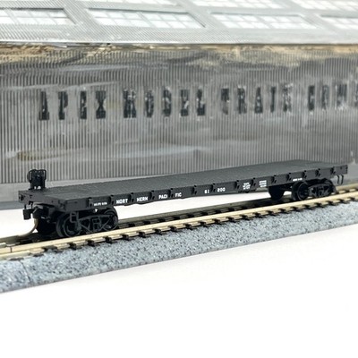 Micro-Trains N Scale 44020 Northern Pacific 50ft Straight Side Flat Car NP 61200