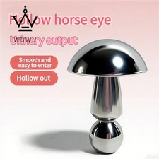 Hollow Stainless Steel Penis Dilator Sounding Metal Urethral Stretching Plug Toy