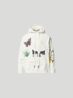 R13 フーディー SKETCH OVERSIZED HOODIE ECRU NEW $595 R13 Oversized hoodie with motif print in off-white XS | eBay