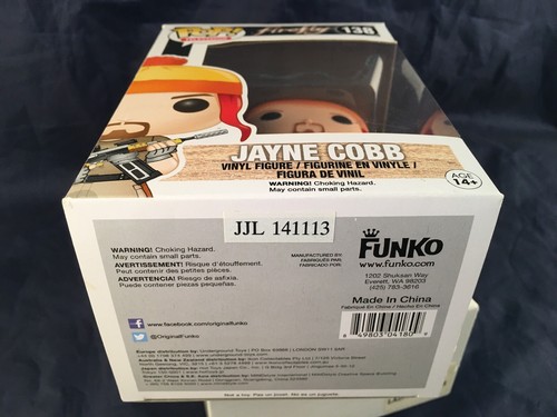 Funko Pop Firefly - Jayne 138 - Displayed out of box - Picture 6 of 6
