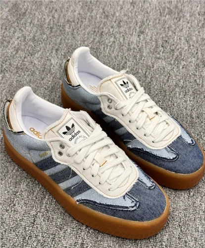 New Adidas Sambae Denim Women's II0001 - Picture 7 of 11